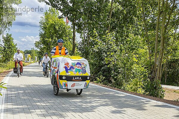 Pressetour zum Thema Radverkehr in Sachsen  mit Martin Dulig