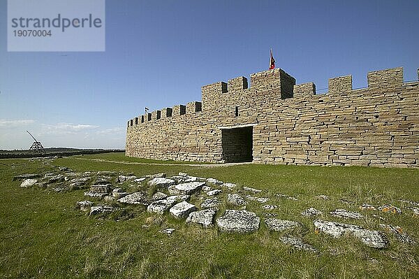 Wikingerburg Eketorp auf der Insel Öland in Schweden