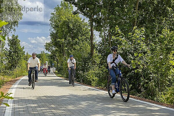 Pressetour zum Thema Radverkehr in Sachsen  mit Martin Dulig