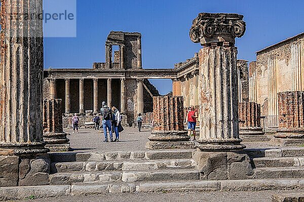 Macellum  Pompei  Golf von Neapel  Kampanien  Süditalien  Italien  Europa