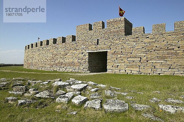 Wikingerburg Eketorp auf der Insel Öland in Schweden