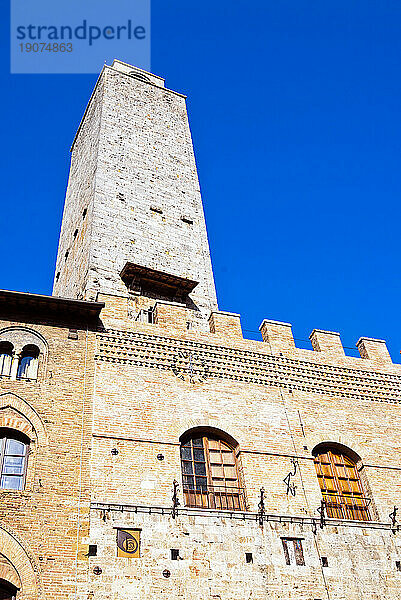 San Gimignano  Siena Province  Tuscany  Italy  Europe