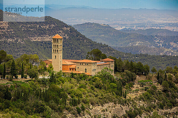 Kloster Abadia de Montserrat  Katalonien  Spanien  Europa