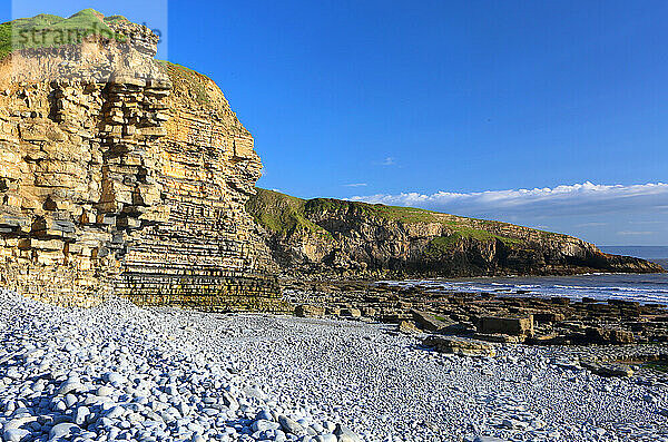 Dunraven Bay  Southerndown  South Wales  United Kingdom  Europe
