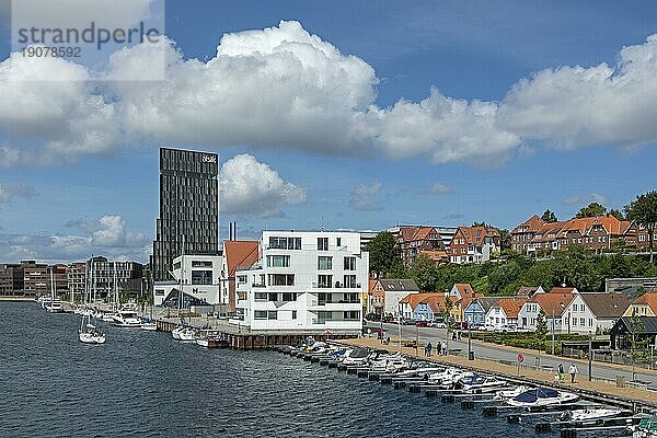 Alsik Hotel  Boote  Hafen  Sønderborg  Syddanmark  Dänemark  Europa