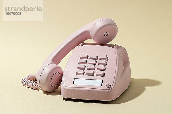 Vintage rosa Telefon Sortiment