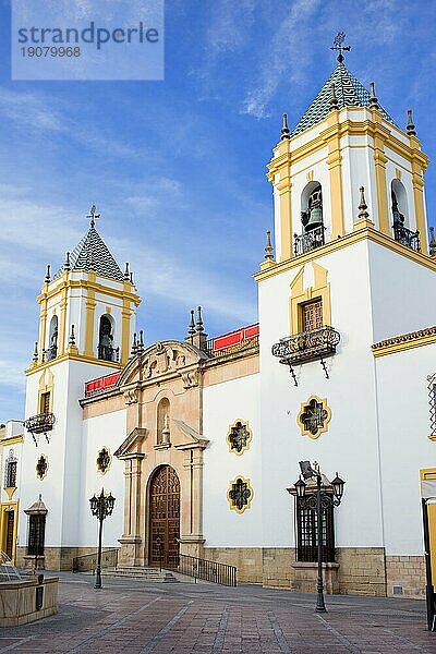 Kirche von Socorro in Ronda  Andalusien  Spanien  Europa