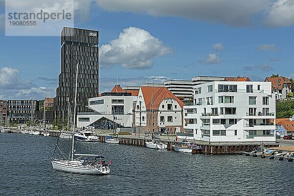 Alsik Hotel  Boote  Hafen  Sønderborg  Syddanmark  Dänemark  Europa