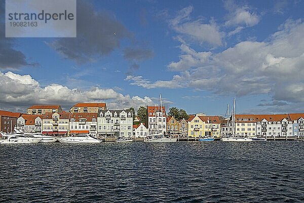 Yachten  Hafen  Sønderborg  Syddanmark  Dänemark  Europa