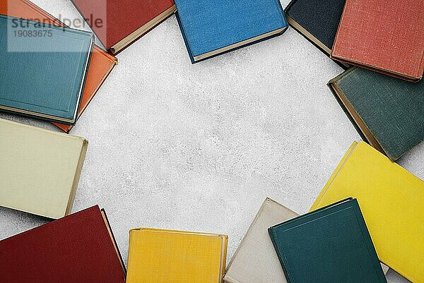 Draufsicht Buchkreis mit Kopierbereich