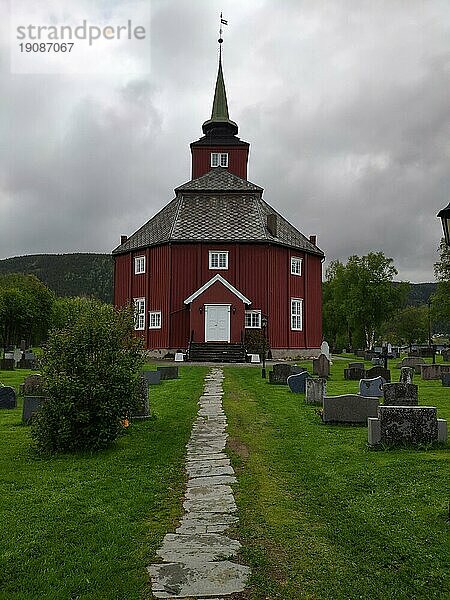 Storen Kirche  Trondelag  Norweg