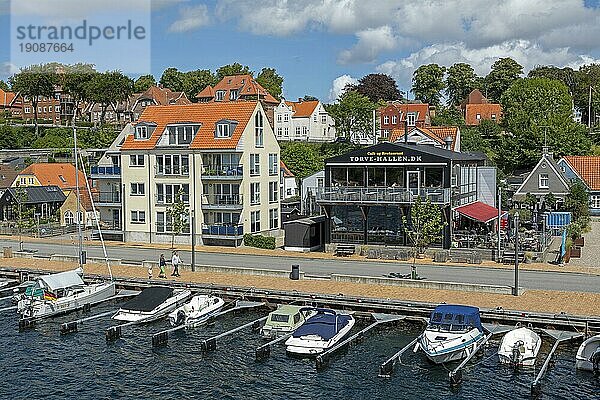 Boote  Hafen  Sønderborg  Syddanmark  Dänemark  Europa