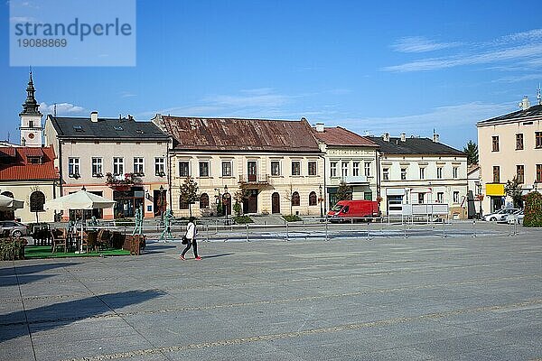 Stadt Wieliczka in Polen  Hauptplatz