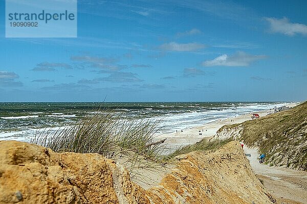 Nordseeküste vor der Insel Sylt