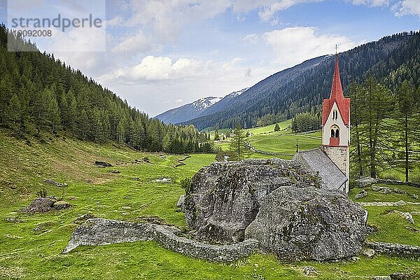 Heiligen Geist Kapelle  Krimmler Tauern  Zillertaler Alpen  Kasern  Ahrnthal  Bozen Südtirol