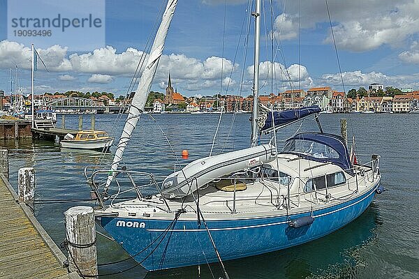 Boote  Hafen  Sønderborg  Syddanmark  Dänemark  Europa