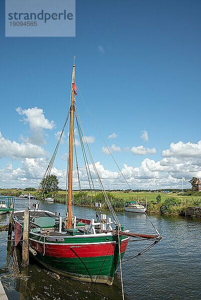 Fluss Ribe A in Dänemark