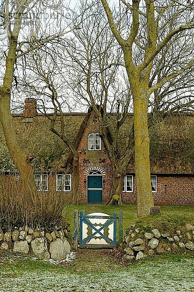 Friesenhaus in einem Sylter Dorf