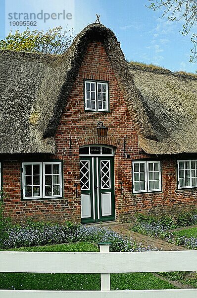 Friesenhaus auf der Insel Sylt