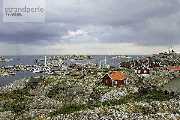 Insel Storoe im Vaedderoe Archipel  Schweden  Westschaeren  Europa