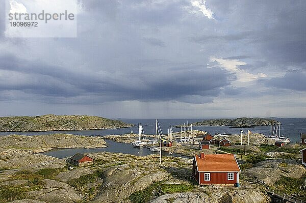 Insel Storoe im Vaedderoe Archipel  Schweden  Westschaeren  Europa