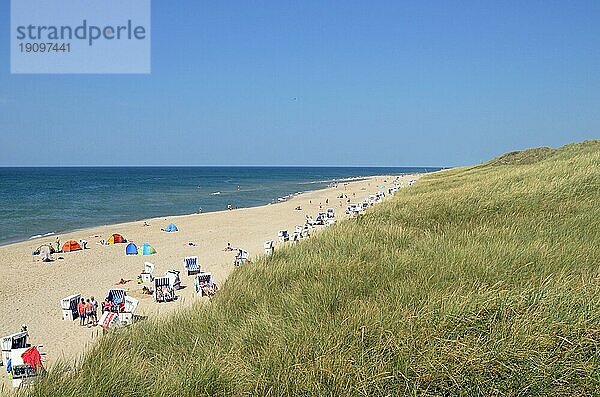 Nordsee Küste bei Rantum auf Sylt