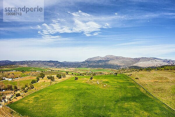 Landschaft in Andalusien  ruhige Landschaft in Südspanien