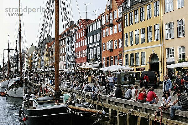 Der Nyhavn von Kopenhagen