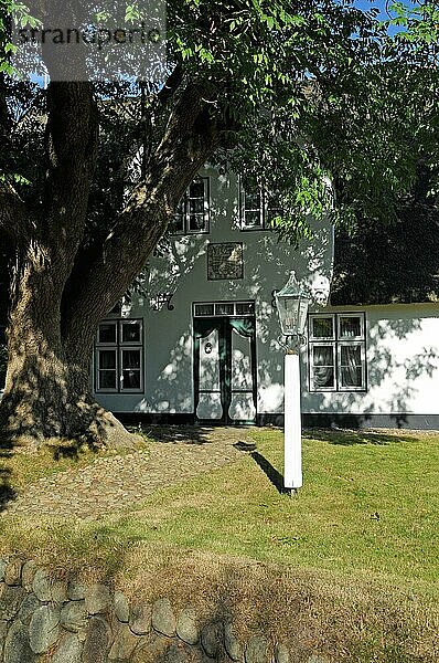 Friesenhaus auf der Nordseeinsel Sylt