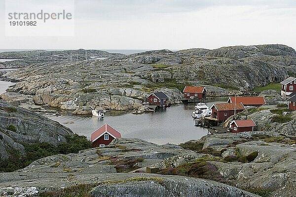 Insel Storoe im Vaedderoe Archipel  Schweden  Westschaeren  Europa