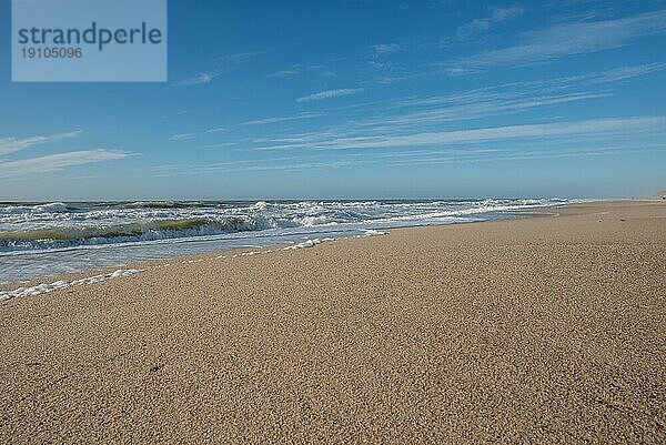 Brandung an der Nordseeküste vor Sylt