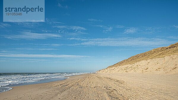 Nordseeküste vor Wenningstedt auf der Insel Sylt