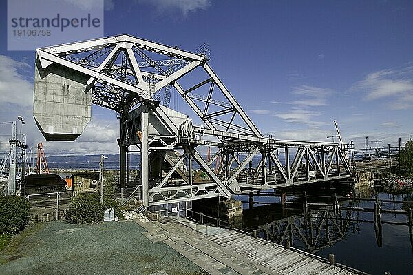 Hebebrücke in Trondheim