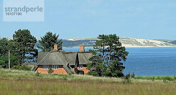 Reetdach Haus am Wattenmeer