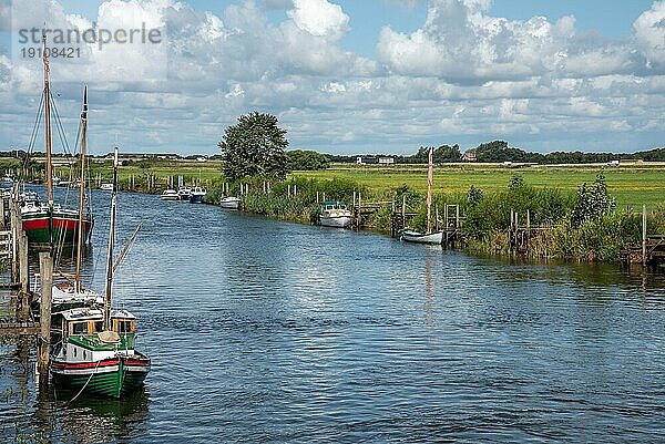 Fluss Ribe A in Dänemark