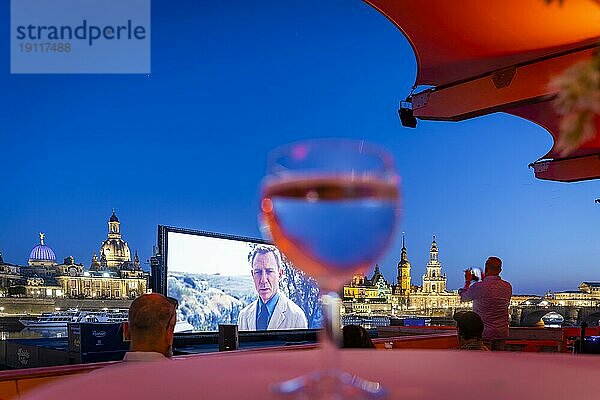 Die Filmnächte am Elbufer sind Deutschlands größtes Freilichtkino-Festival. Sie finden seit 1991 alljährlich im Sommer am Neustädter Elbufer in Dresden statt und zogen in den letzten Jahren jeweils über 200.000 Zuschauer an. 2021 starten die Filmnächte mit der Radeberger Fimnacht und 60 Years of Bond: Keine Zeit zu sterben