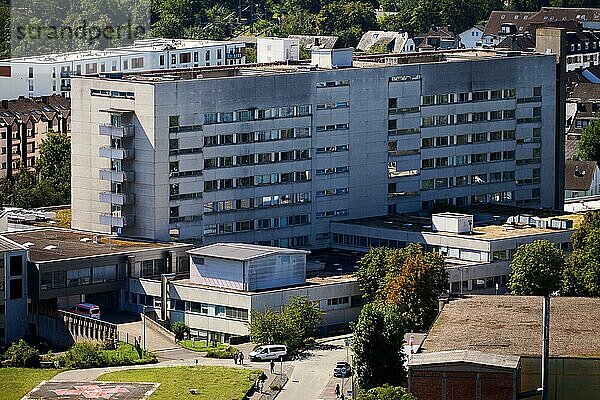Das Koblenzer Krankenhaus Kemperhof  Teil des Gemeinschaftsklinikums Mittelrhein  Koblenz  Rheinland-Pfalz  Deutschland  Europa