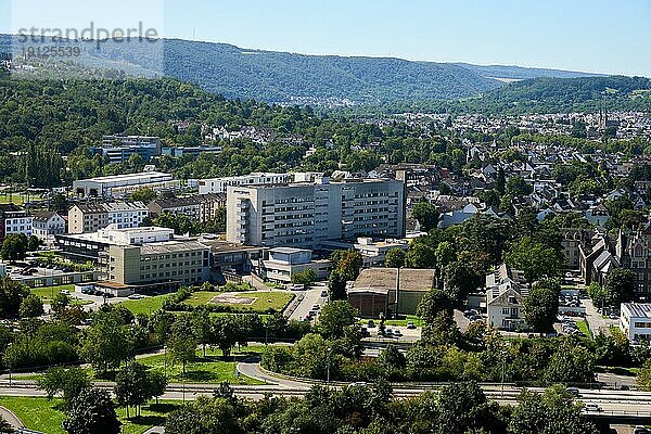Das Koblenzer Krankenhaus Kemperhof  Teil des Gemeinschaftsklinikums Mittelrhein. Koblenz  Rheinland-Pfalz  Deutschland  Europa