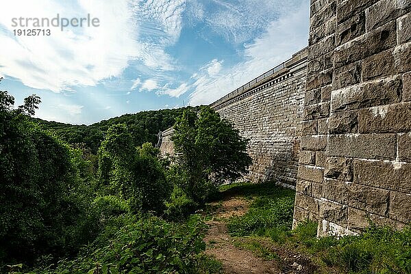 Croton Gorge Park und New Croton Dam  Croton on Hudson  New York  USA  Nordamerika