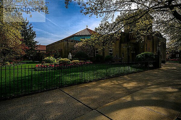 Pfarrhaus der Good Shepherd Church in Brooklyn  NY  USA  Nordamerika