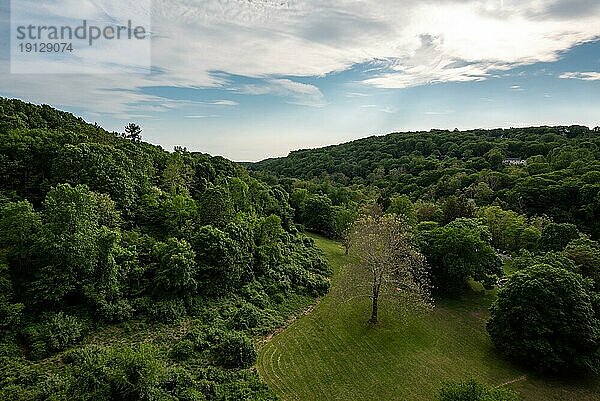 Croton Gorge Park und New Croton Dam  Croton on Hudson  New York  USA  Nordamerika