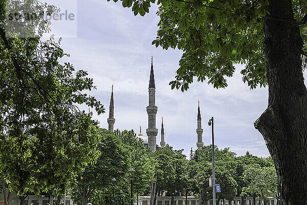 Türkei  Istanbul  Blaue Moschee