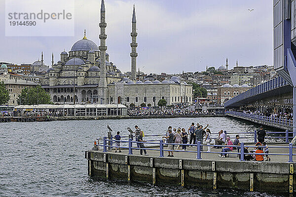 Türkei  Istanbul  Yeni Cami-Moschee