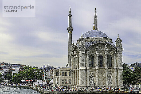 Turkey  Istanbul  Ortakoy Mosque