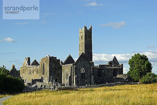 Das Quin Friary ist ein ehemaliges Franziskanerkloster in Quin  County Clare  im Westen der Republik Irland. Im Volksmund wird es bezeichnet als