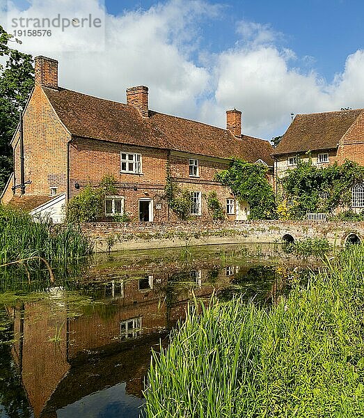 Flatford Mill  East Bergholt  Suffolk  England  Großbritannien  Europa