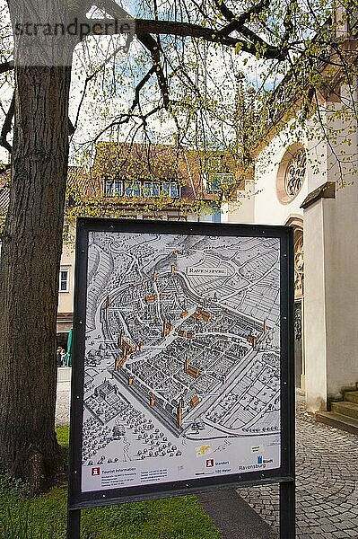 Stadtplan öffentlich  Stadtinformation  Tourist Information  Ravensburg  Baden-Württemberg