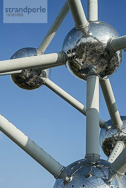 Das Atomium  ein Gebäude in Brüssel  das ursprünglich für die Expo 58  die Weltausstellung 1958 in Brüssel  errichtet wurde