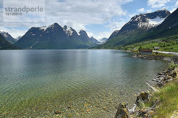 Fjord  Landschaft in Norwegen