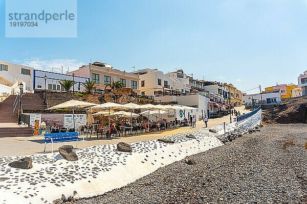 Strand des Touristenortes El Cotillo im Norden der Insel Fuerteventura  Kanarische Inseln. Spanien